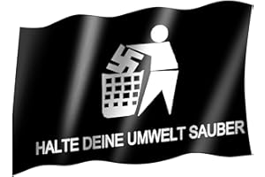 DOKTOR HARDSTUFF Fahne Anti Nazi