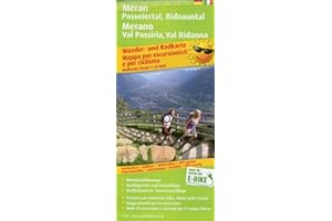 Meran, Passeiertal, Ridnauntal / Merano, Val Passiria, Val Ridanna: Wander- und Radkarte mit Ausflugszielen & Freizeittipps, wetterfest, reißfest, ... 1:35000 (Wander- und Radkarte: WuRK)