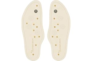 Solette Scarpe Uomo e Donna per Dolori Cervicali, Tensione Nervosa e Disturbi Connessi | Aurumtaerapi - 100% Made in Italy | Efficace per Problemi Cervicali - Mal di Gambe - Mal di Collo