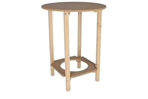 Aranaz, 21008, Mesa Camilla Gazte Pino 80 x 75 cm