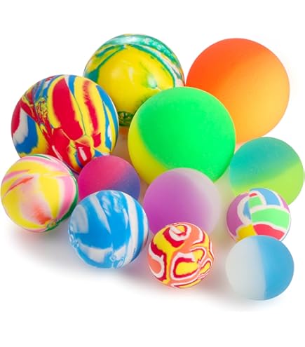 20 Stück Flummies 32mm - Hüpfbälle Für Kindergeburtstag Und Party