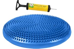 ISO TRADE Pedane Fitness Balance 34 cm Board Stabilità Fitness Air Balance Cuscino Stabilità Ideale per Riabilitazione e Fisioterapia Migliora la Postura 3476