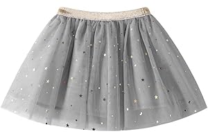 Topgrowth Gonna Tulle Bambina Ragazze Vestito da Principessa Paillettes di Stelle Festa Vestito da Ballo Balletto Gonne Tutu