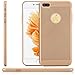 Produktbild zanasta iPhone 8 Plus / 7 Plus Hülle Case Premium Schutzhülle Ultra Slim Hard Cover Handyhülle | Gold