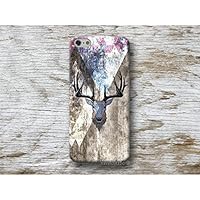 Hirsch Holz Print Handy Hülle Handyhülle für Samsung Galaxy S9 S8 Plus S7 S6 Edge S5 S4 mini A3 A5 J3 J5 J7 Note 4 5 8 Core Grand Prime . . .