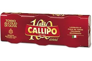 CALLIPO TONNO OLIO Oliva GR 80X3