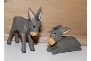 Lotte Sievers-Hahn Krippenfigur Set Eselkinder Baumwollbeutel