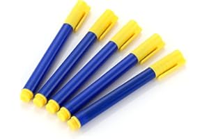 TOOLOFLIFE 5pcs Bank Note Checker Pens Counterfeit Fake Forged Money Detector Tester Markers