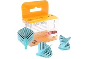 CUESOUL TERO AK4 Dart Flights Forme Standard/Slim avec Motif Attrayant, Lot de 3 pièces