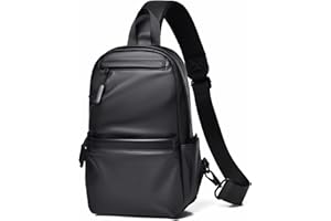 NEWIROVE Sac De Poitrine Homme Et Femme Sac Bandoulière Homme Sport Sacoche Bandoulière Homme Sacoche Homme Poitrine Etanche Sling Bag Pour Homme Femme Travail Randonnée Cyclisme Camping