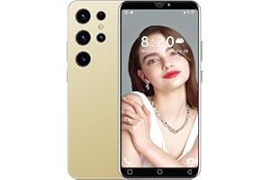 JoyHandy-J24Ultra Cheap Smartphone, 5.0'' Dual SIM Dual Camera, 16GB ROM 128GB Extension, Android 9.0, Face ID/WiFi/GPS 3G Mobile Phones (J24Ultra-Golden)