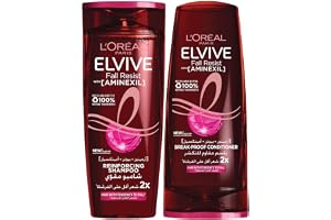 L'Oreal Paris Elvive Full Resist Shampoo, 400ml + Conditioner 360ml For Weak & Fragile Hair