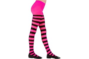 W WIDMANN MILANO Party Fashion - Collant per bambini, 70 DEN, accessori per costumi da strega, coccinella, ape, elfo e molto altro