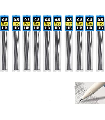 0.7 Mm Recharges Pour Porte Mine,Mine De Crayon Mécanique Résistant À