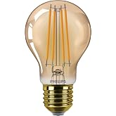 Philips LEDclassic E27 lamba, altın, 40 W yerine ge&ccedil;er, sıcak beyaz (1800 Kelvin), dekoratif lamba