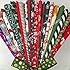 Always Knitting And Sewing20 polycotton fat quarters LUCKY DIP MIXED Christmas fabrics santa holly etc.