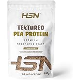 HSN Textured Pea Protein | Unflavored 500g = 17 Shots Per Container | 100% Vegan Meat Substitute | No Added | GMO Free | 0 Al