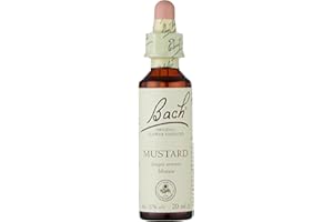 BACH KWIATY BACH MUSTARD 20 ml - Szklany słoik z kroplomierzem 20 ml