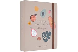 Kokonote - Agenda Organiseur 2023 2024 Terracota | Agenda Semainier de Août 2023 à Décembre 2024 | Agenda Professionnel, Agenda Etudiant