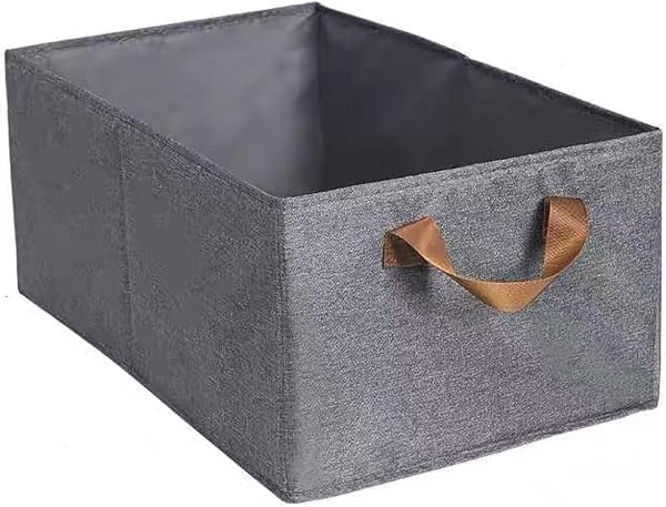 Clothes Storage Box, Positive Artifact Layer Basket, Divided Fabric, Foldable Large Capacity Storage Box - Various color