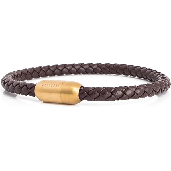 Bracelet En Nylon Avec Fermeture Magnétique Akitsune – Épaisseur 5 Mm, Acier Inoxydable 316L – Pour Hommes Et Femmes, Réglable 17,5-22,5 Cm