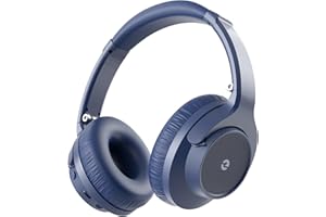 Rebocico Over Ear Headphones Wireless with Mic, Bluetooth Headphones Over Ear, 3 EQ Modes, 70H Playtime, Headphones Wireless Bluetooth Comfortable for Office/Home/Mall