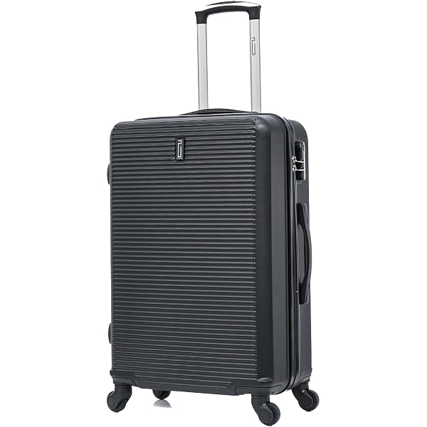 BETLEWSKI Grande Valise Rigide 63L Rose Gold - Valise Voyage 4 Roulettes Légère ABS Avec Serrure Jupiter
