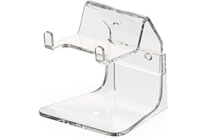 Skull & Co. Phantom Stand: Controller Stand Headphones Stand Wall Mount Stand Holder Compatible with ALL Controllers [for PS4/Switch Pro/XBOX Elite/Elite2/other 3rd Party Controllers] - Transparent