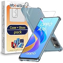 EbestStar Handyhülle Für Oppo A76 – Transparent & Stoßsicher