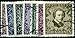 Produktbild Goldhahn Österreich Nr. 418-424A gestempelt "Komponisten und Musiker 1922" Briefmarken für Sammler