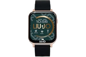 Liu Jo Orologio Unisex Smartwatch Voice Energy Rose Cinturino Nero