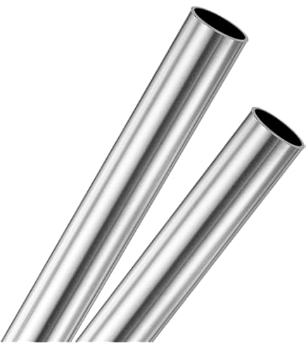 thumbnail image 2 of 3-Pack 316 Stainless Steel Tubes - 8mm OD 0.5mm Wall 300mm Length Seamless 2 of 10