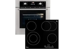 KKT KOLBE Herdset Autark | 60cm Backofen BO8810SS + 59cm Kochfeld KK590RL | Grill | Heißluft | Teleskopauszüge | Timer | Wärmeschutzverglasung | Kindersicherung | SET8810KK59RL