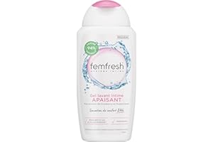 Femfresh - Gel Lavant Intime Apaisant, aux extraits de Cranberry & Probiotiques, Sensation de confort 24h - 250ml