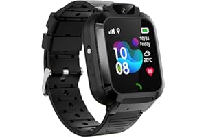 ELEJAFE Smartwatch Kinder, GPS Kinderuhr Geschenk für Jungen und Mädchen 4-12 Jahre