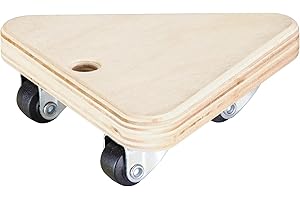 WAGNER DESIGN YOURSELF Wagner Chariot de Transport MM 1158 I 14 x 14 x 14 x 4,5 cm - Charge 100 kg - pour Objets, équipements et des Meubles I Trou de préhension I Certifié FSC® - 20115801