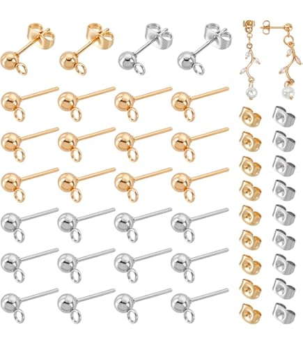 100 Pali In Acciaio Inossidabile Con Cuscinetto Piatto Da 5 Mm
