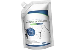 LEARNLYRICS Riempitore per crepe di cemento, altamente elastico, tetto, , marciapiede, terrazzo, sigillante autolivellante per riparare lastre di cemento, adesivo impermeabile per fughe, autolivellante