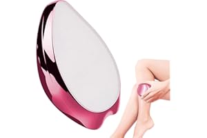 AMNF Épilateur en Cristal, Nano Gomme Epilatoire pour Femme Homme, Gomme de Cristal, Crystal Hair Eraser, Gomme Epilatoire, Gomme Depilatoire pour Les Jambes, Les Bras et le Dos (Pink-03)