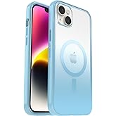 MagSafe transparent case series for OtterBox iPhone 14 Plus, shockproof, drop-resistant, ultra-thin, protective fine bristle
