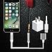 Produktbild Neuest Aursen® 2 Jahren Garantie Multifunktions 2 in 1 Adapterkabel geeignet für iPhone 7/ iPhone 7 Plus Ladekabel /Kopfhörer Adapter Lightning/ Adapterkabel Lightning zu AUX + USB Ladekabel USB Connector auf 3.5 mm Kopfhörerbuchse Headphone Jack 8 Pin für Apple iPhone 5/6/7/7 Plus(Typ1)