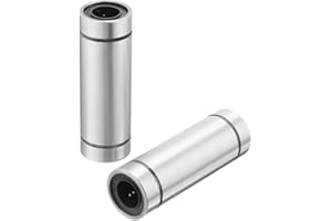 Aexit 2pcs LM8LUU 8x15x45mm Double Side Rubber Seal Linear Motion Ball Bearing Bushing (60fcbc04832cdfeb734cae6496fa35f6)