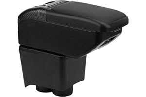 OYHCM Armrest Compatible with POLO VW Polo 9N 3 Armrest 2002-2009 Center Console Storage Box Car Chair Armrests Organizer
