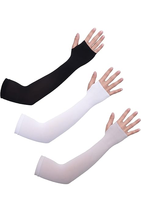 2 Paia Guanti Senza Dita Bambino | In Maglia Termica | Per Bambini 3-8 Anni | Color Rosa Grigio - Foto 9