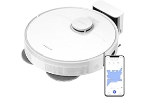 DREAME L10s Pro Gen 3 Robot Aspirador y Friegasuelos Inteligente, Succión Vormax de 13.000 Pa, Sistema de Fregado DuoScrub, Mopa con Elevación Automática de 7 mm, Alcanza lo Inalcanzable, 5.200 mAh
