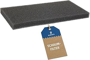 B BLUPARTS Bluparts Schaumfilter für Wärmepumpentrockner 280 x 137 x 20 mm wie gorenje 810183 Schwammfilter Filtermatte Kondenstrockner D SP13 Panasonic ANH-628504