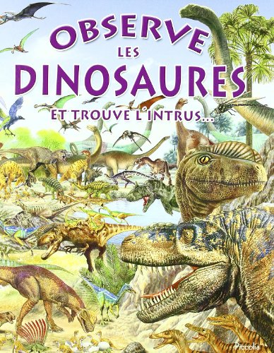 couverture de : Observe les dinosaures