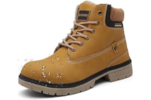 Eagsouni Winterschuhe Herren Damen Gefütterte Stiefel Warm Schneestiefel Wasserdicht Winterstiefel Winter Boots Outdoor