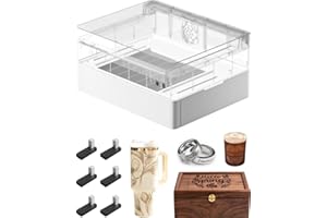 xTool M1 Ultra Base Surélevée avec Panneau en Nid d'Abeille, pour Dissipation Rapide de la Chaleur et Protection du Bureau, Dimensions : 24,4" x 19,6" x 5,5"