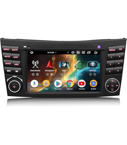 8-Cœur Android 13.0 IPS 4Go+64Go Autoradio Pour Renault Megane Ⅲ Fluence CarPlay&Android Auto